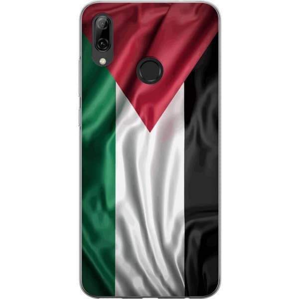 Huawei P smart 2019 Gjennomsiktig deksel Palestinaflagget – ikoniskt symbol på frihet i rødt, svart, hvitt og grønt