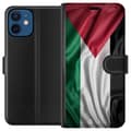 Miniatyrbild 1 av 3: Apple iPhone 12  Plånboksfodral Palestinaflaggan – ikoniskt frihetsmotiv i rött, svart, vitt och grönt