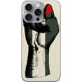 Miniatyrbild 1 av 3: Apple iPhone 16 Pro Max Genomskinligt Skal Hand knuten i Palestinas färger – kraftfull symbol för frihetsrörelsen