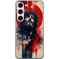 Miniatyrbillede 1 af 3: Samsung Galaxy S23 Gennemsigtig cover Jesus med kors - kristent motiv med stærk symbolik om tro og håb