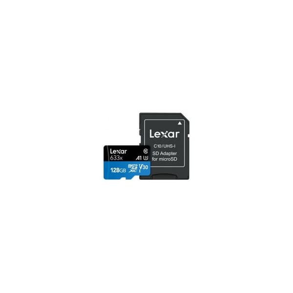 Minneskort - Lexar - MicroSDXC 64 GB - Klass 10 - UHS-I 45/95 MB/s - Höga prestanda