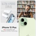Miniatyrbild 2 av 4: Coque Magnétique för iPhone 15 Plus med Kickstand Ställning i Bakstek PC och Bumper TPU Ultra Hybrid S MagFit - Transparent Spigen