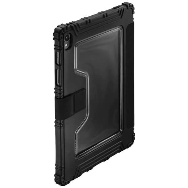 Baksida - HAMA - Galaxy Tab A9+ - Svart - 10,5 tum - Syntetisk