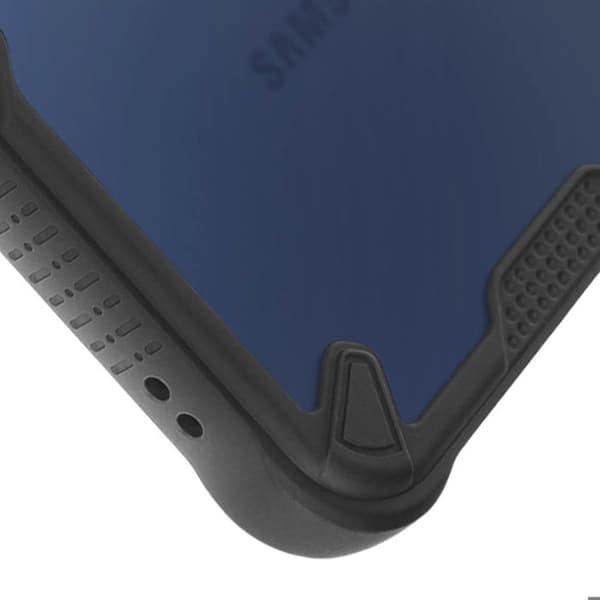 Stötsäker skal för Samsung Galaxy S25 Matt anti-spår svart