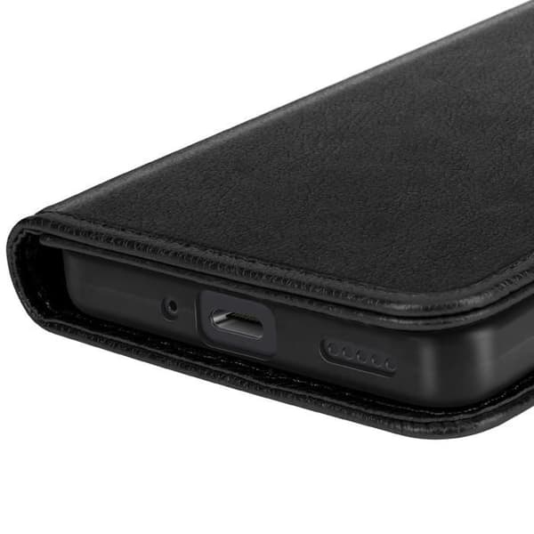 Fodral för Xiaomi Redmi Note 14 4G Fällbar Plånbok och Videoställning Svart