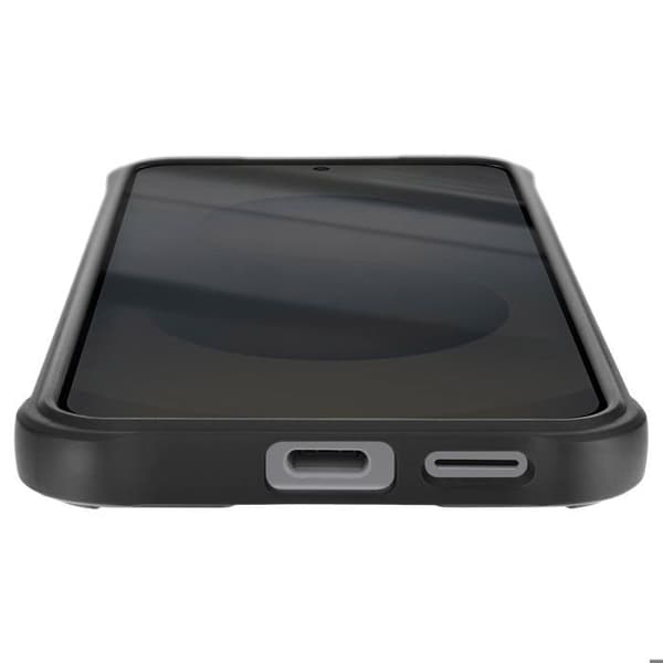 Stötsäker skal för Samsung Galaxy S25 Plus Matt Anti-fingeravtryck Svart