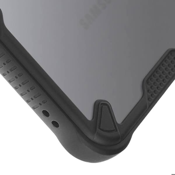 Stötsäker skal för Samsung Galaxy S25 Plus Matt Anti-fingeravtryck Svart