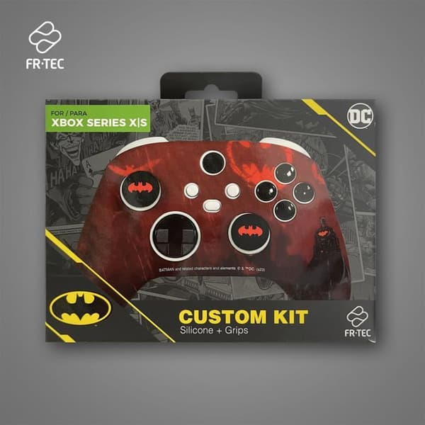 Fr-tec videospelstillbehörspaket DC CUSTOMKIT BATMAN skyddsfodral