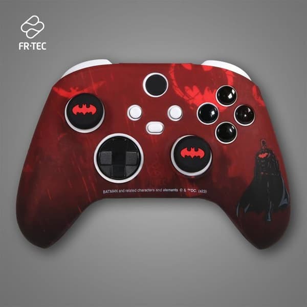 Fr-tec videospelstillbehörspaket DC CUSTOMKIT BATMAN skyddsfodral