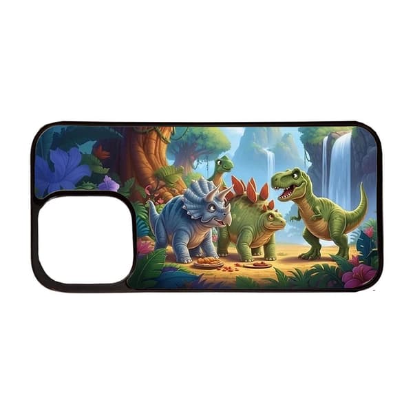 Lasten Sarjakuva Dinosaurukset iPhone 13 Matkapuhelimen Kansi