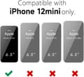 Pikkukuva 3 / 3: iPhone 12 Mini Musta Kotelo - Ylimääräinen Kamerasuoja