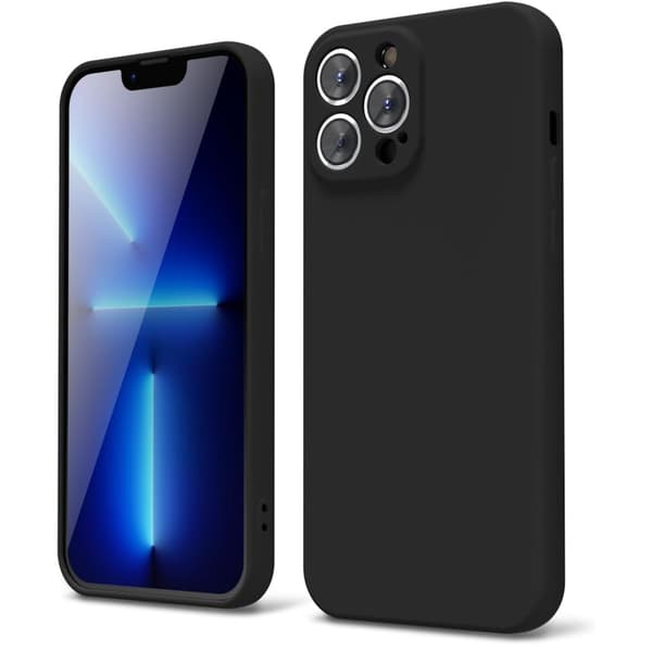 iPhone 13 Pro Max Matt Svart Skal - Extra Kamera Skydd