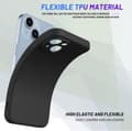 Miniatyrbillede 2 af 3: iPhone 13 Mini Mat Sort Cover - Ekstra kamerabeskyttelse