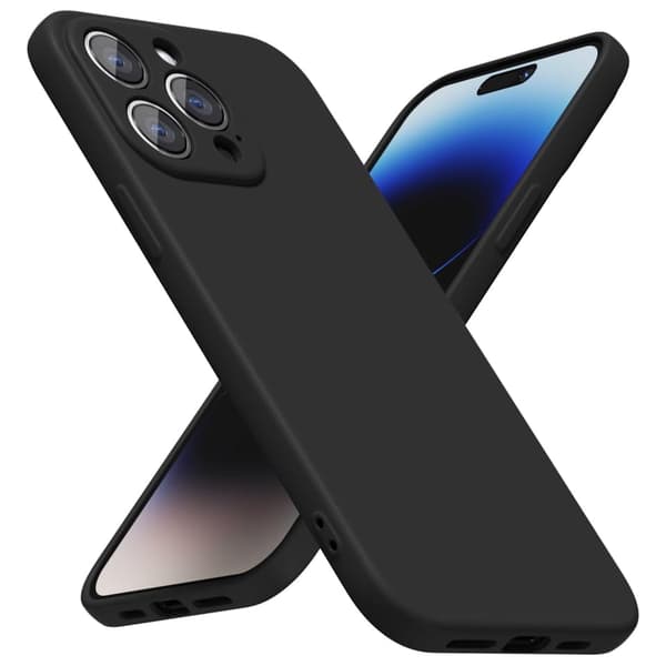 iPhone 14 Pro mattamusta kotelo - Kameran lisäsuojaus