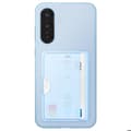 Miniatyrbild 1 av 5: Coque för Samsung A36 Kortfodral Silikon Soft touch Original Samsung Ljusblå