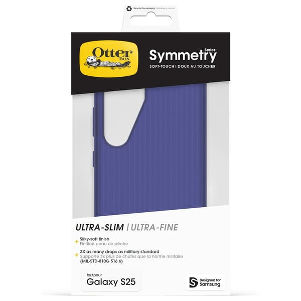 Otterbox Samsung Galaxy S25 Deksel Symmetry Soft Touch Denver Dusk Purple