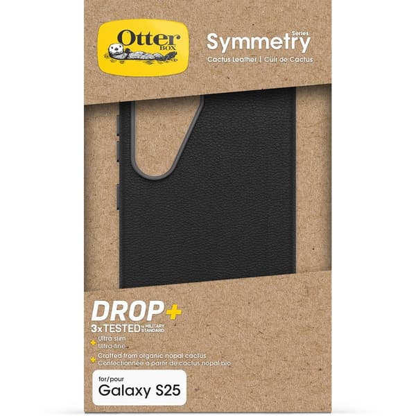 Otterbox Samsung Galaxy S25 Deksel Symmetry Cactus Leather Noir Ash
