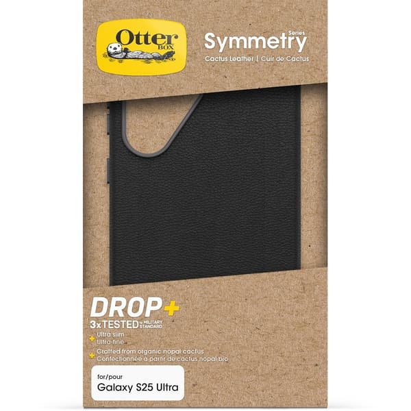 Otterbox Samsung Galaxy S25 Ultra Deksel Symmetry Cactus Leather Noir Ash
