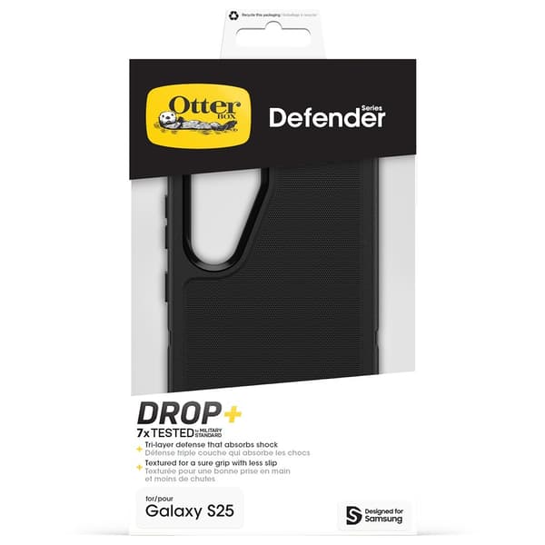Otterbox Samsung Galaxy S24/Galaxy S25 Deksel Defender Svart