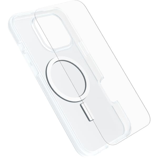 Otterbox iPhone 16 Pro Max Deksel Skjermbeskytter React MagSafe + Glass