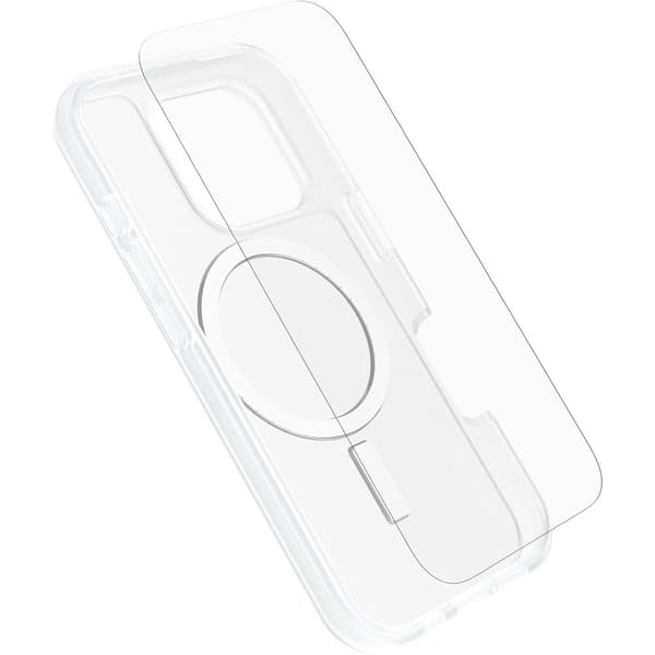 Otterbox iPhone 16 Pro Deksel Skjermbeskytter React MagSafe + Glass