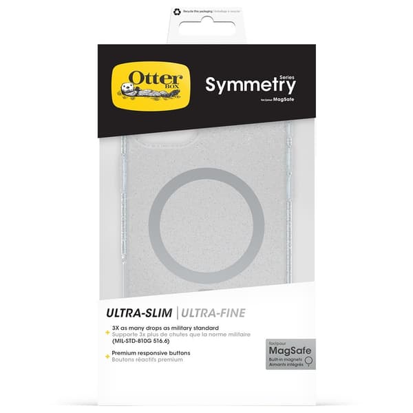 Otterbox iPhone 16 Plus Skal Symmetry Clear MagSafe Stardust