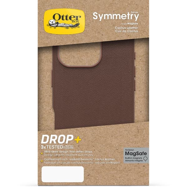 Otterbox iPhone 16 Pro Deksel Symmetry Cactus Leather MagSafe Rich Adobe