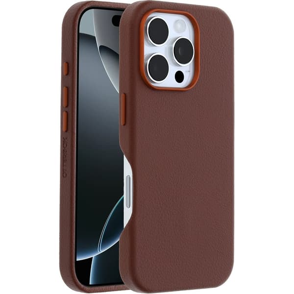 Otterbox iPhone 16 Pro Deksel Symmetry Cactus Leather MagSafe Rich Adobe