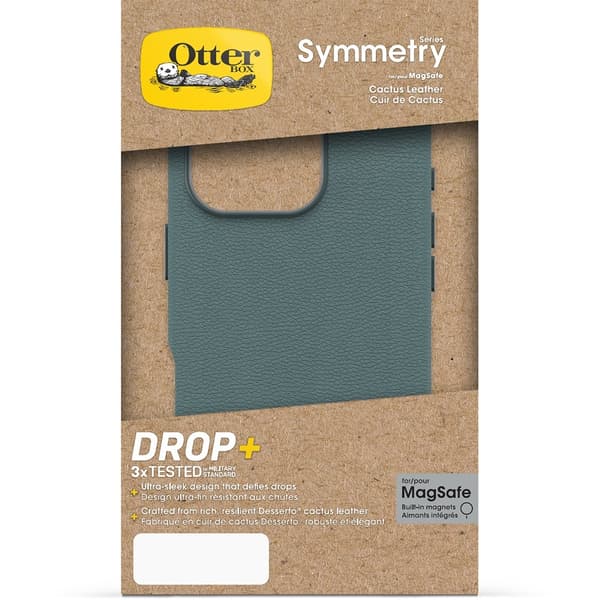 Otterbox iPhone 16 Pro Kuori Symmetry Cactus Leather MagSafe Sagebrush