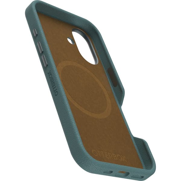 Otterbox iPhone 16 Deksel Symmetry Cactus Leather MagSafe Sagebrush