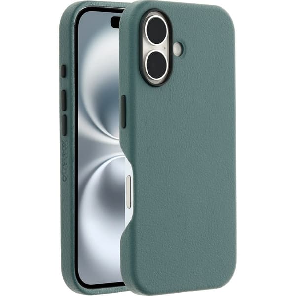 Otterbox iPhone 16 Deksel Symmetry Cactus Leather MagSafe Sagebrush