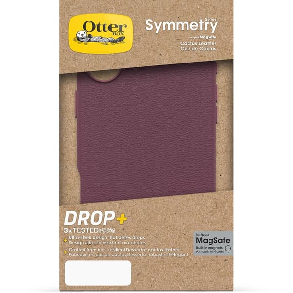 Otterbox iPhone 16 Plus Deksel Symmetry Cactus Leather MagSafe Foxberry