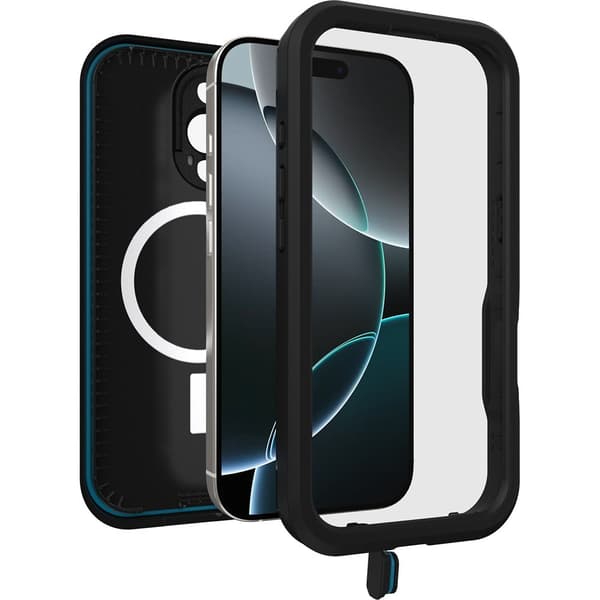 Otterbox iPhone 16 Pro Kuori Fre MagSafe Musta