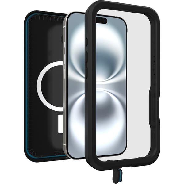 Otterbox iPhone 16 Deksel Fre MagSafe Svart