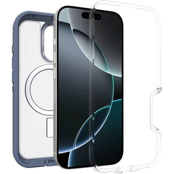 Otterbox iPhone 16 Pro Deksel Defender XT MagSafe Baby Blue Jeans
