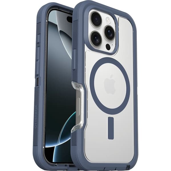 Otterbox iPhone 16 Pro Deksel Defender XT MagSafe Baby Blue Jeans
