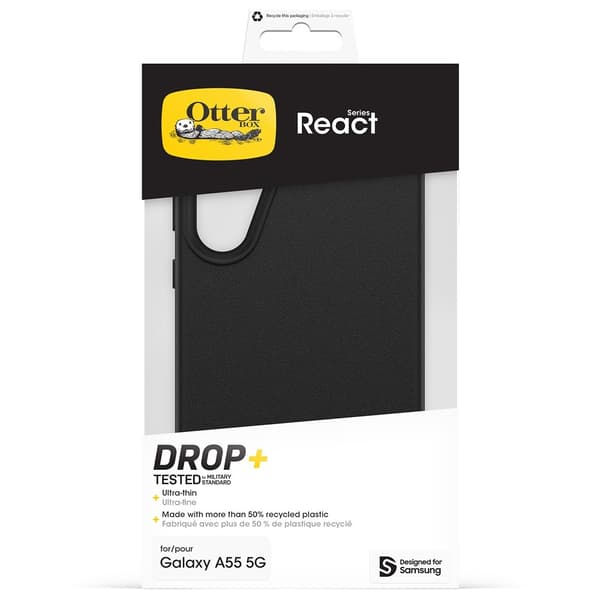 Otterbox Samsung Galaxy A55 Deksel React Svart