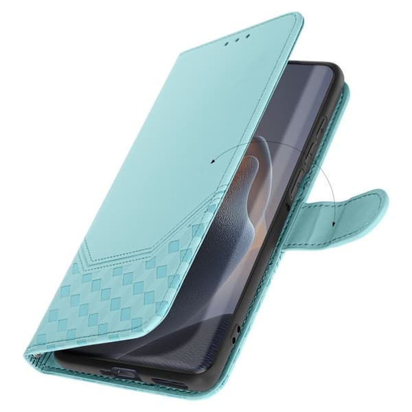 Hus för Motorola Edge 60 Fusion och Edge 60 Plånbok 3D-mönster Ljusblå