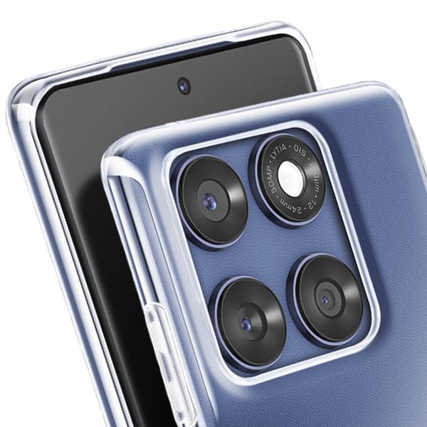 Coque för Motorola Edge 60 Fusion / Edge 60 Transparent Silikonet