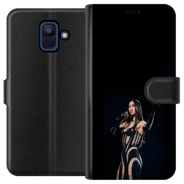 Samsung Galaxy A6 (2018) Tegnebogsetui Dua Lipa – Pop Star Aesthetic
