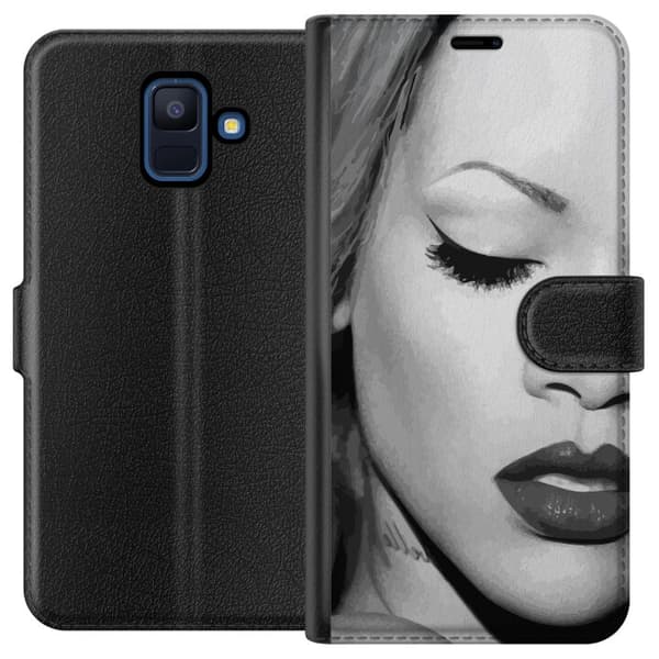 Samsung Galaxy A6 (2018) Plånboksfodral Rihanna – Aesthetic Edit 2025