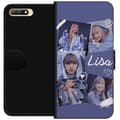 Miniatyrbillede 1 af 3: Huawei Y6 (2018) Tegnebogsetui Lisa Blackpink – Aesthetic K-pop Queen
