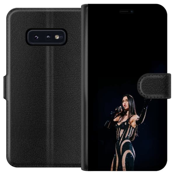 Samsung Galaxy S10e Lompakkokotelo Dua Lipa – Pop Star Aesthetic