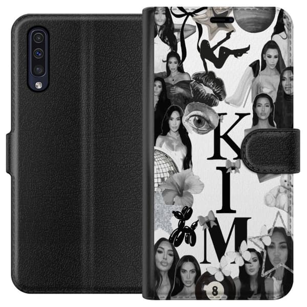 Samsung Galaxy A50 Tegnebogsetui Kim Kardashian – Aesthetic Look 2025