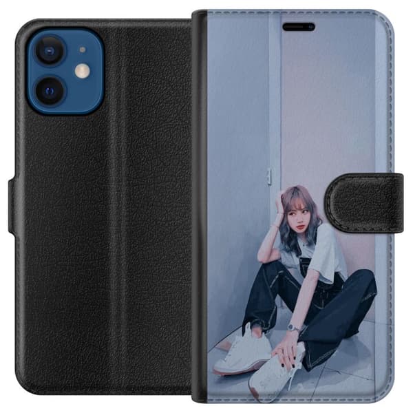 Apple iPhone 12 mini Lommeboketui Lisa from Blackpink – K-pop Style Icon