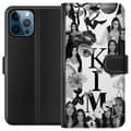 Miniatyrbillede 1 af 3: Apple iPhone 12 Pro Max Tegnebogsetui Kim Kardashian – Aesthetic Look 2025