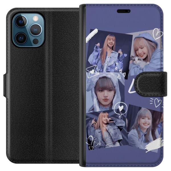 Apple iPhone 12 Pro Max Lommeboketui Lisa Blackpink – Aesthetic K-pop Queen