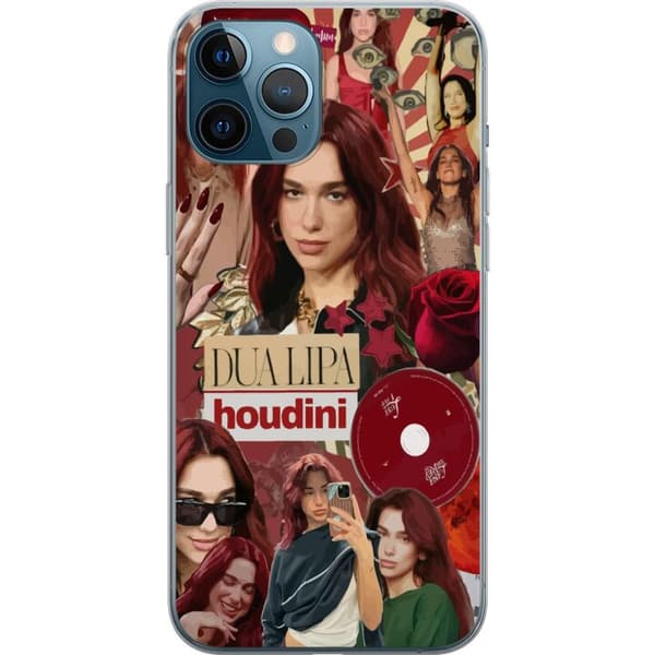 Apple iPhone 12 Pro Max Gjennomsiktig deksel Dua Lipa – Fashion & Style Edit