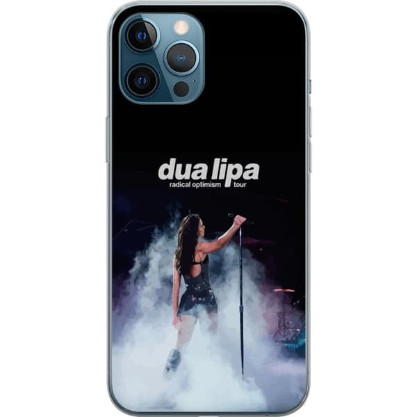 Apple iPhone 12 Pro Max Genomskinligt Skal Dua Lipa – Signature Looks & Vibes