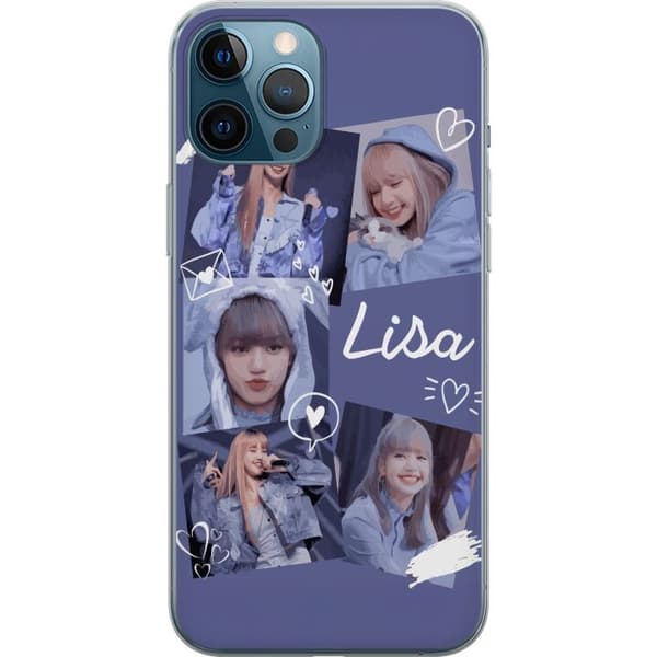 Apple iPhone 12 Pro Max Gennemsigtig cover Lisa Blackpink – Aesthetic K-pop Queen